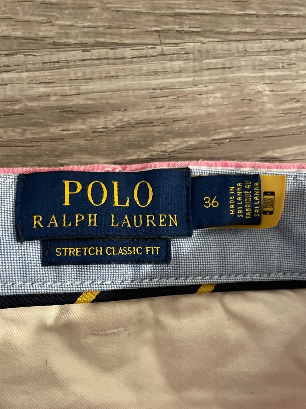 Polo Ralph Lauren Men's Classic Pink & White Striped Seersucker Shorts - Sz 36